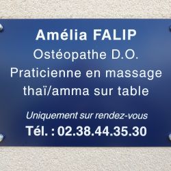 Cabinet libéral ou paramédical - Ostéopathie - Cabinet d'ostéopathie et de massage thaï/amma sur table d'Amélia Falip