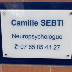 Cabinet libéral ou paramédical - Psychologie - Cabinet de Neuropsychologie - Camille Sebti