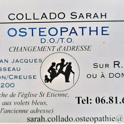 Sarah COLLADO - Ostéopathe