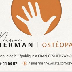 Cabinet libéral ou paramédical - Ostéopathie - HERMAN Marine Ostéopathe D.O