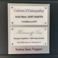 Cabinet libéral ou paramédical - Ostéopathie - Cabinet d'Ostéopathie, de micronutrition & Huiles essentielles:  Aude SAINT-MARTIN 