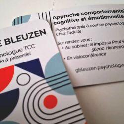 Cabinet libéral ou paramédical - Psychologie - Gaëlle Bleuzen - Psychologue TCC