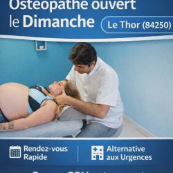 Cabinet libéral ou paramédical - Ostéopathie - Cabinet d'ostéopathie Le Thor - Guillaume SOLAZ, Angélique ILLMANN, Marion WYSOCKI, Léna Burlet et Lucas Gil