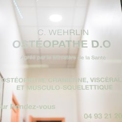 Cabinet libéral ou paramédical - Ostéopathie - Cabinet d'ostéopathie Cathy Wehrlin Nice