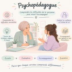 Cabinet libéral ou paramédical - Psychopédagogie - Nadia Jamal - Psychopédagogue à Reims et alentour