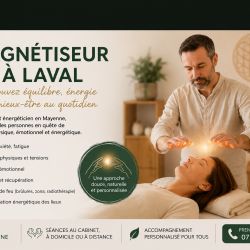 Cabinet libéral ou paramédical - Magnétisme - Martial Magnétiseur Laval