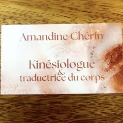 Amandine CHÉRIN - Kinésiologue