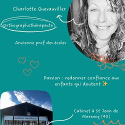 Charlotte QUEVAUVILLER - Orthographothérapeute
