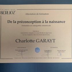 Charlotte GARAYT - Ostéopathe
