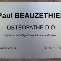 Paul BEAUZETHIER - Ostéopathe