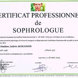 Juliette BOSRAMIER - Sophrologue/Hypnothérapeute